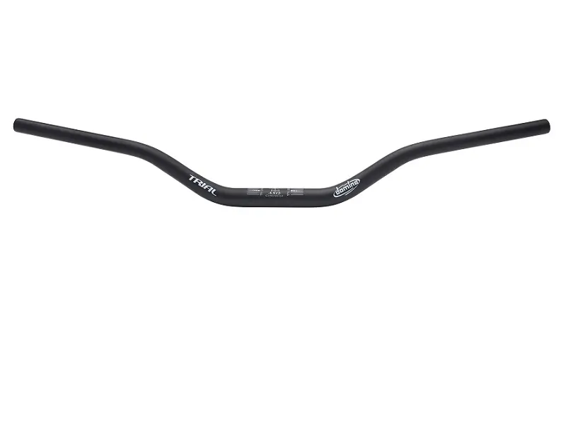 HANDLEBAR TAPERED TRIAL BLACK 810mm W 120mm H 63mm BACKSWEEP NLA