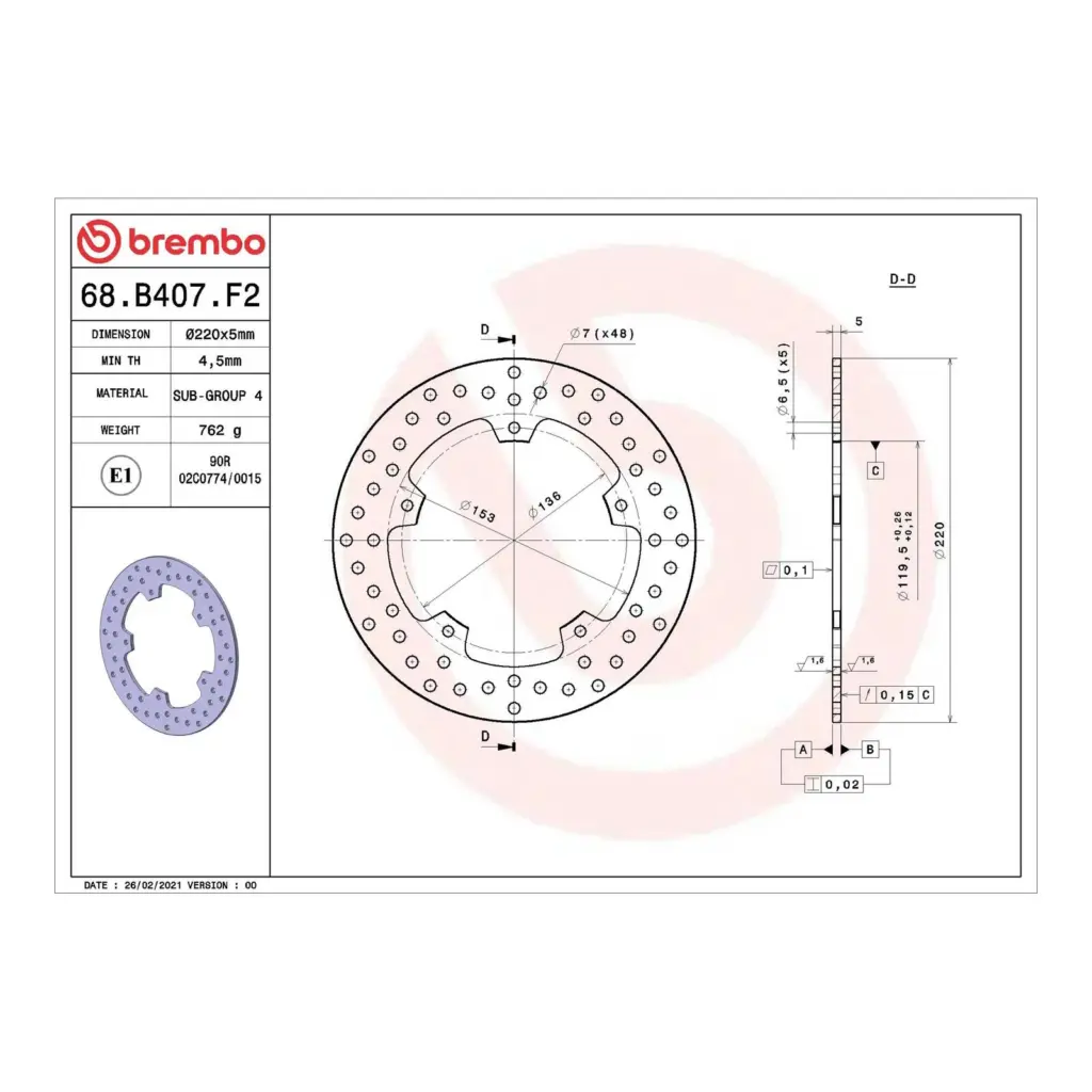 Brembo Brake Disc