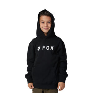 Fox Absolute Fleece Pullover Hoodie Youth Black - Image 1