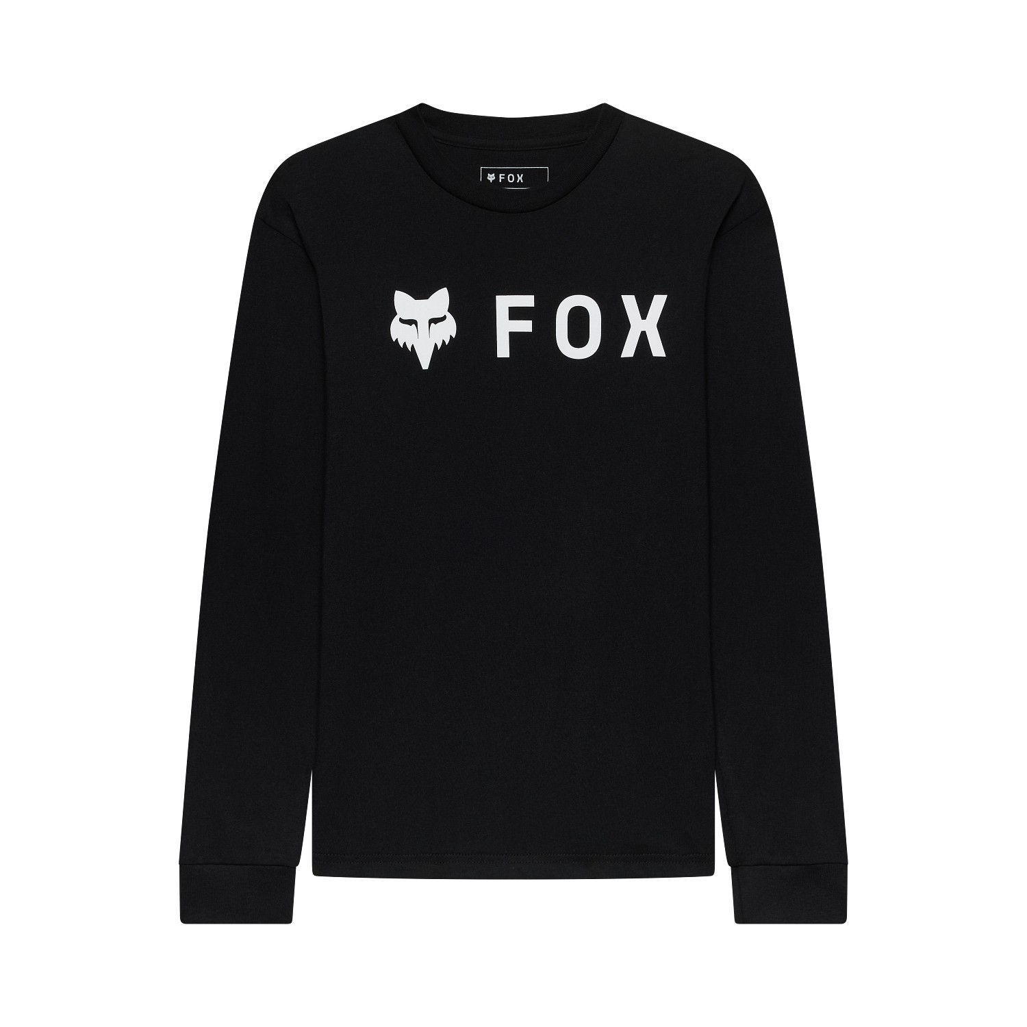 Fox Absolute Long Sleeve Tee Ultra Black - Image 1