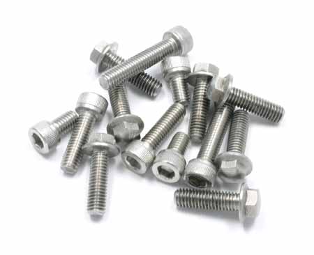 #DRC ALUM M6 FLANGE BOLTS 30MM - Image 2