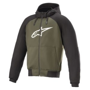 Alpinestars Chrome Sport Hoodie Black/Forest Green - Image 1