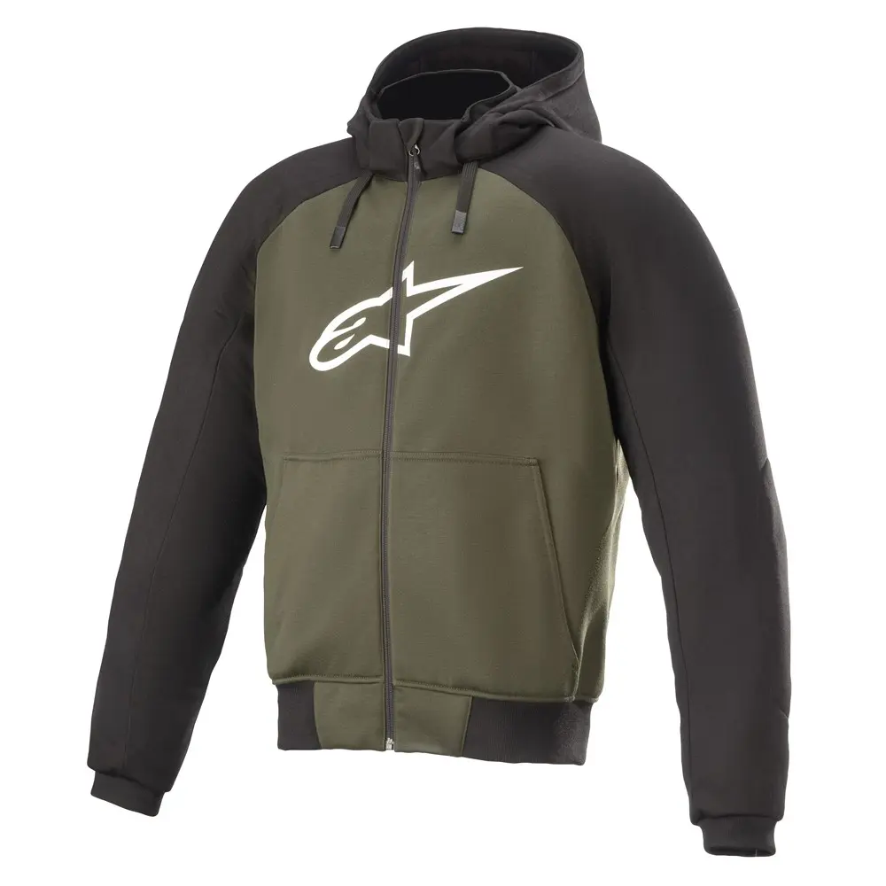 Alpinestars Chrome Sport Hoodie Black/Forest Green