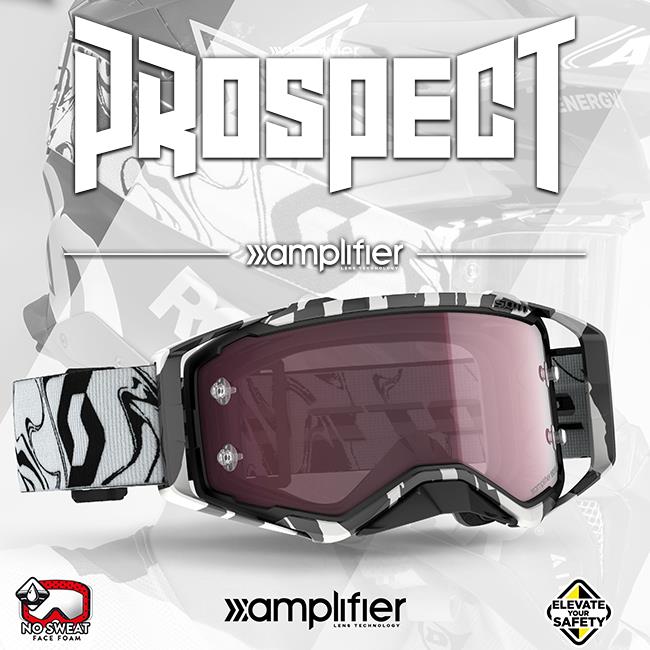Prospect Amplifier Goggle Marble/White Gold Works Lens - Image 3