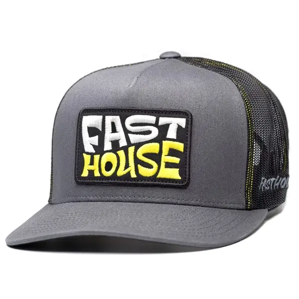 Fasthouse Utopia Hat Charcoal