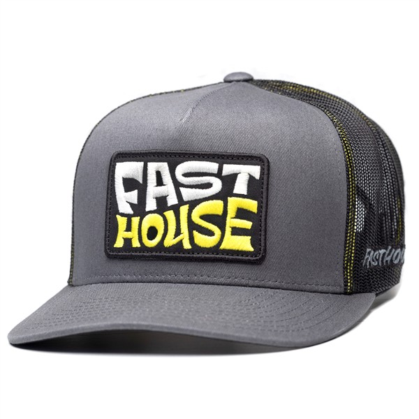 Fasthouse Utopia Hat Charcoal - Image 1