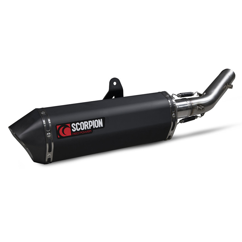 Tenere 700 World Raid Serket Parallel Slip-on Black Ceramic Coated Sleeve 2022-2023 - Image 1