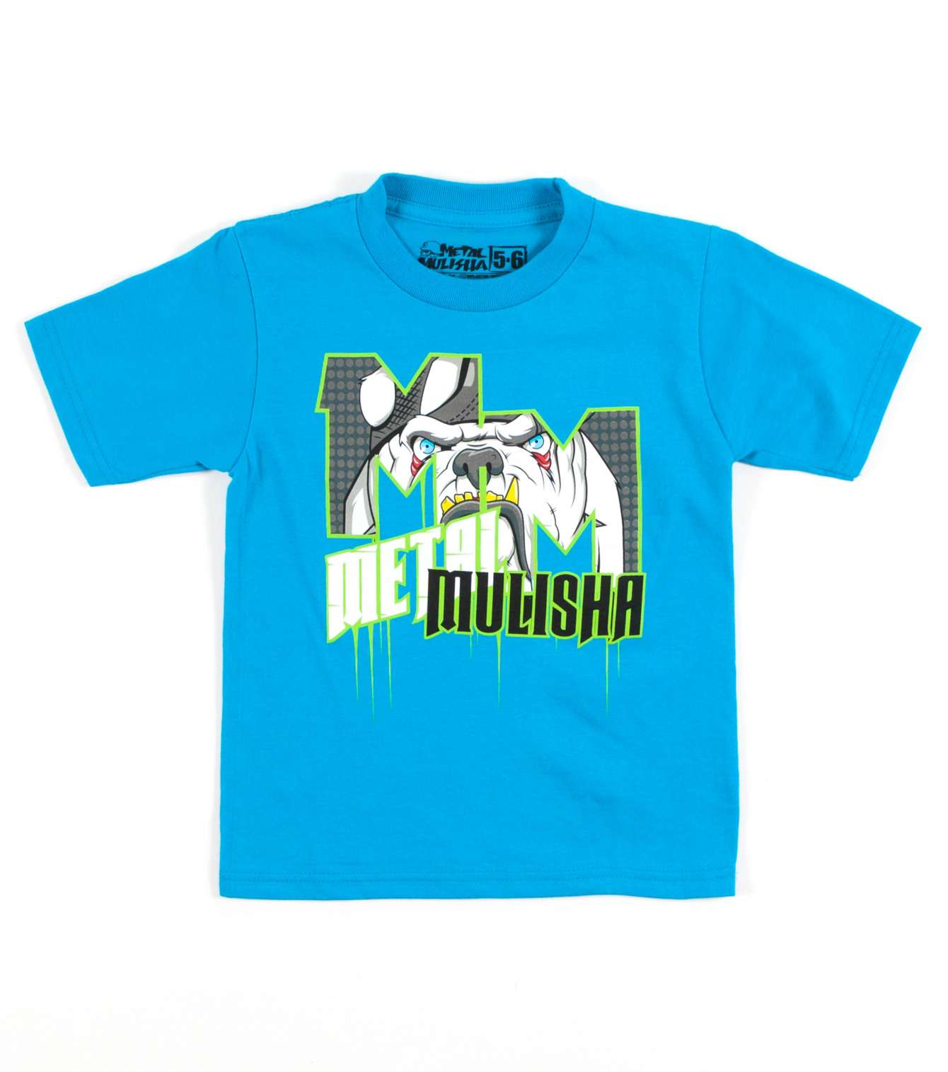 Tee Metal Mulisha Kids Bull Turquoise - Image 1