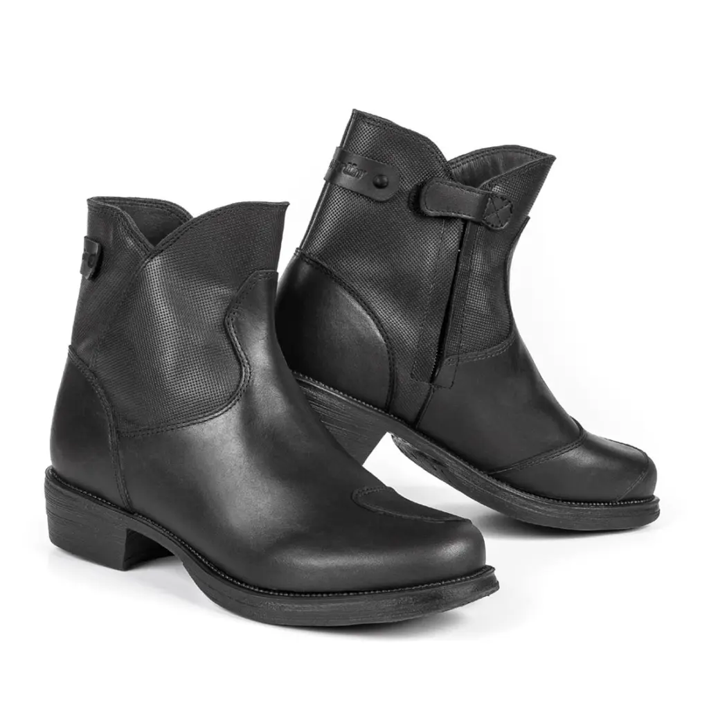 PEARL LADIES URBAN SHORT BOOTS BLACK 36