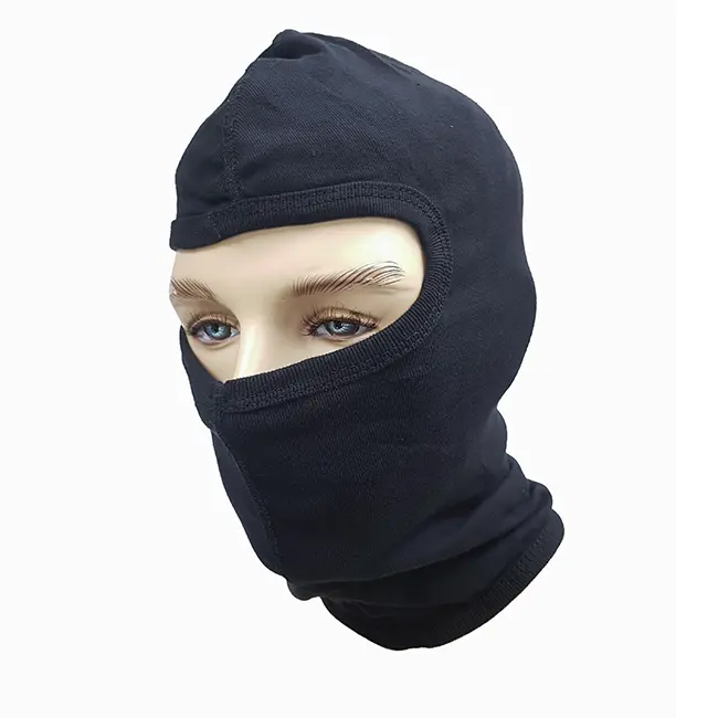Speed-X balaclava black cotton full eye port []