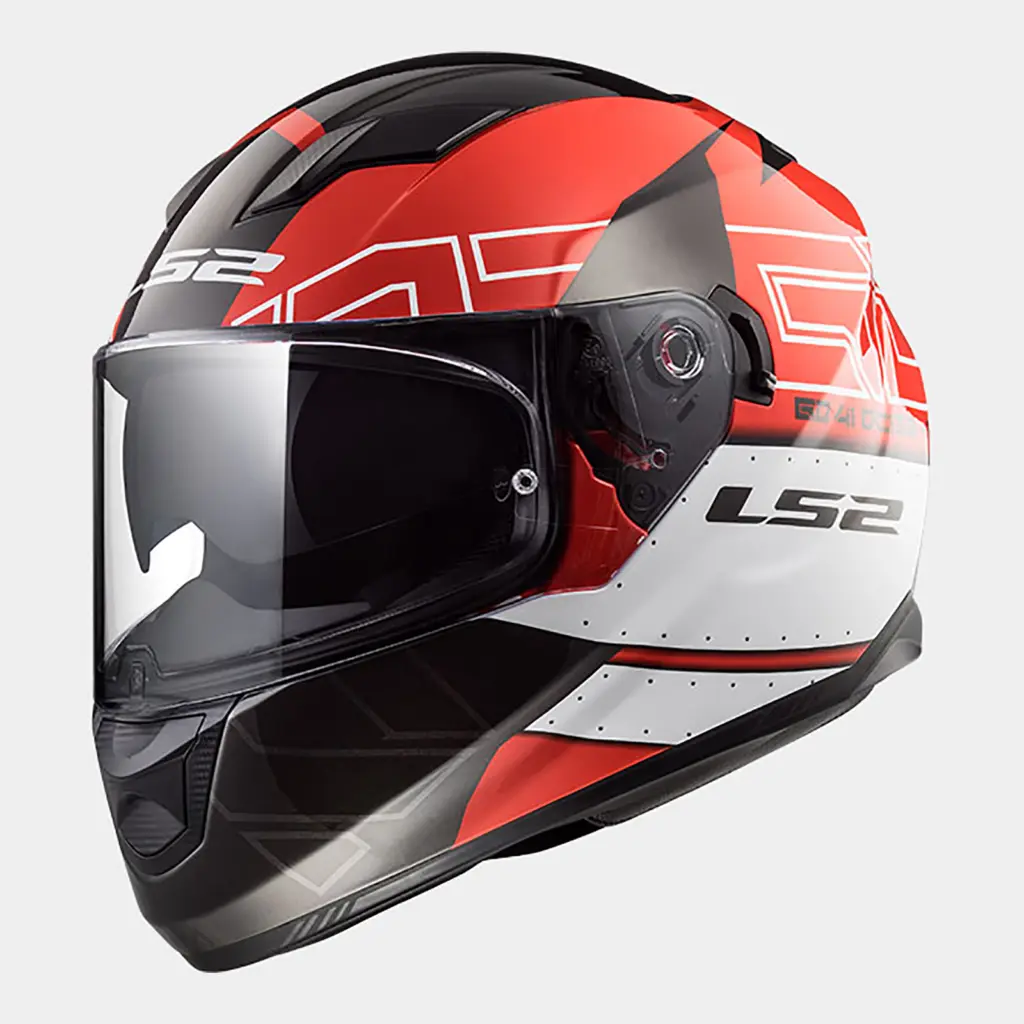 Road Helmet LS2 FF320 Stream KUB Black/Red