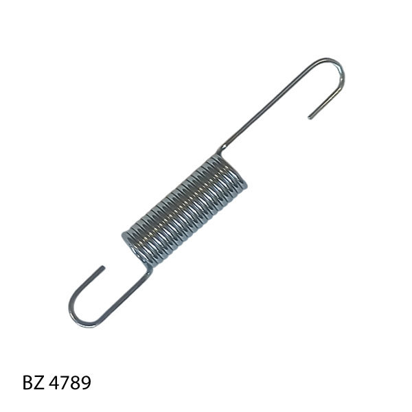 TENSION SPRING HOOK ENDS DIA. 12 x 85 mm LONG DIA. 1.8 mm WIRE - Image 1