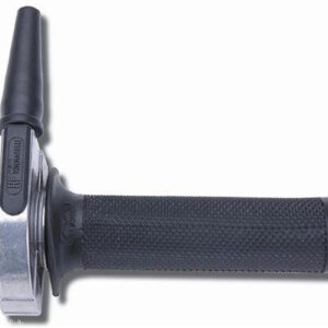 BLACK PAINTED ALU THROTTLE/GRIPS ONE CABLE 2.3D./mm 46mm MAX. - Image 2