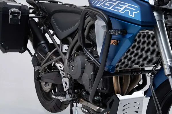 CRASH BAR SW MOTECH WITH VALVE COVER ACCESS BMW R1200GS 05-13