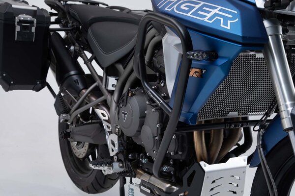 CRASH BAR SW MOTECH WITH VALVE COVER ACCESS BMW R1200GS 05-13 - Image 1