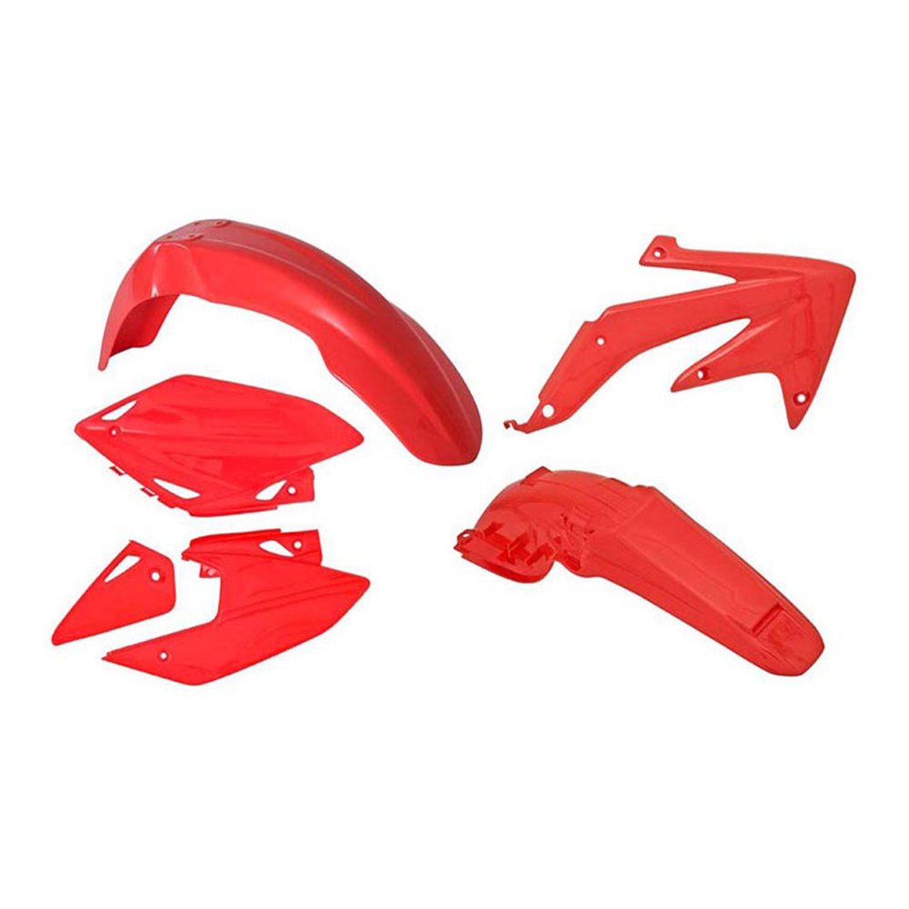 PLASTICS KIT RTECH 4 PIECE RED HONDA CRF450X 05-07 - Image 1