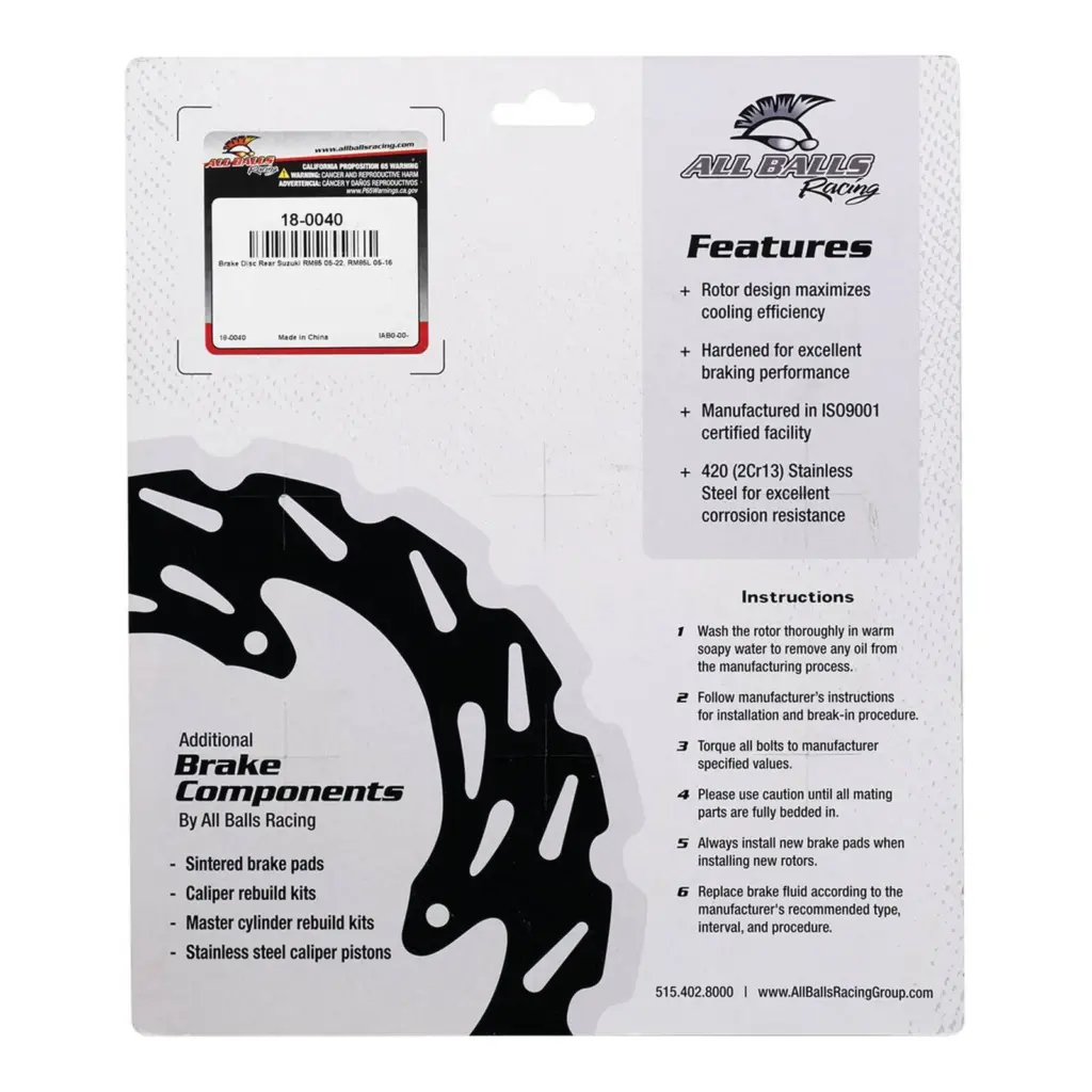 Brake Disc 18-0040