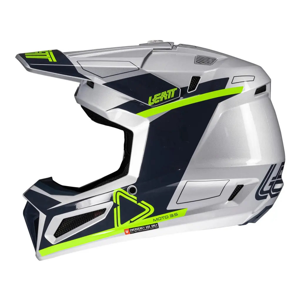 Leatt 3.5 Motocross Helmet Kit - Steel