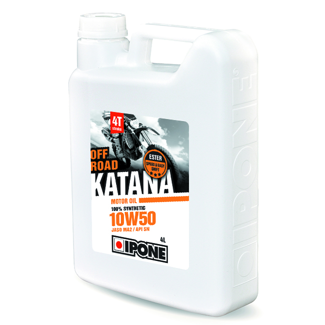 IPONE Katana Off Road 10W50 4L 100% Synthetic - Image 1