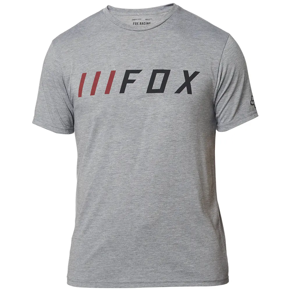 Tee Fox Down Shift Short Sleeve Tech Heather Graphite
