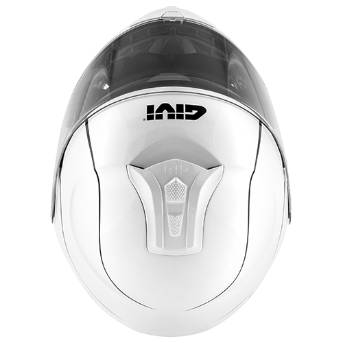 Givi X21 Challenger Front Flip Graphic White Road Helmet - Image 6