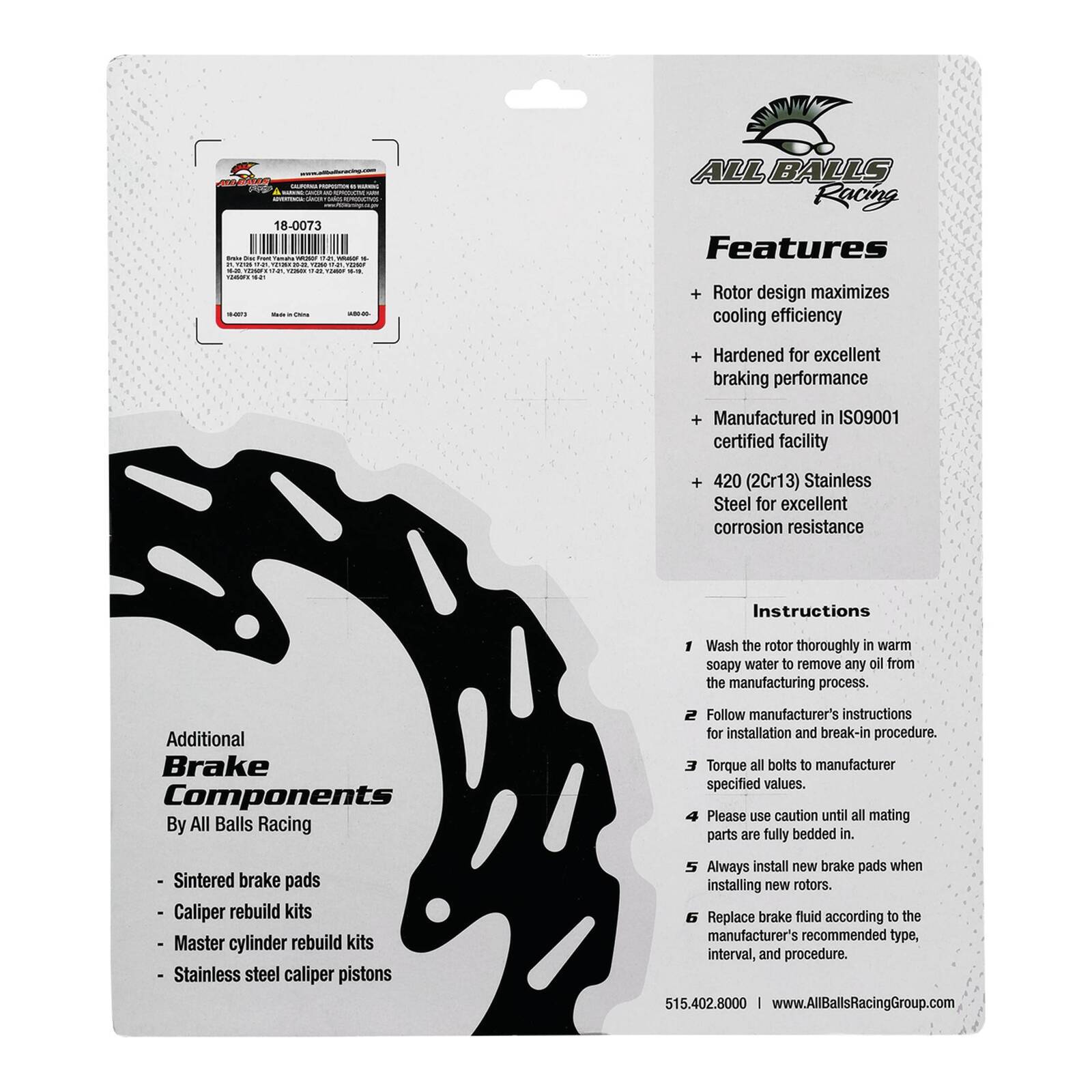 Brake Disc Front 18-0073 - Image 5