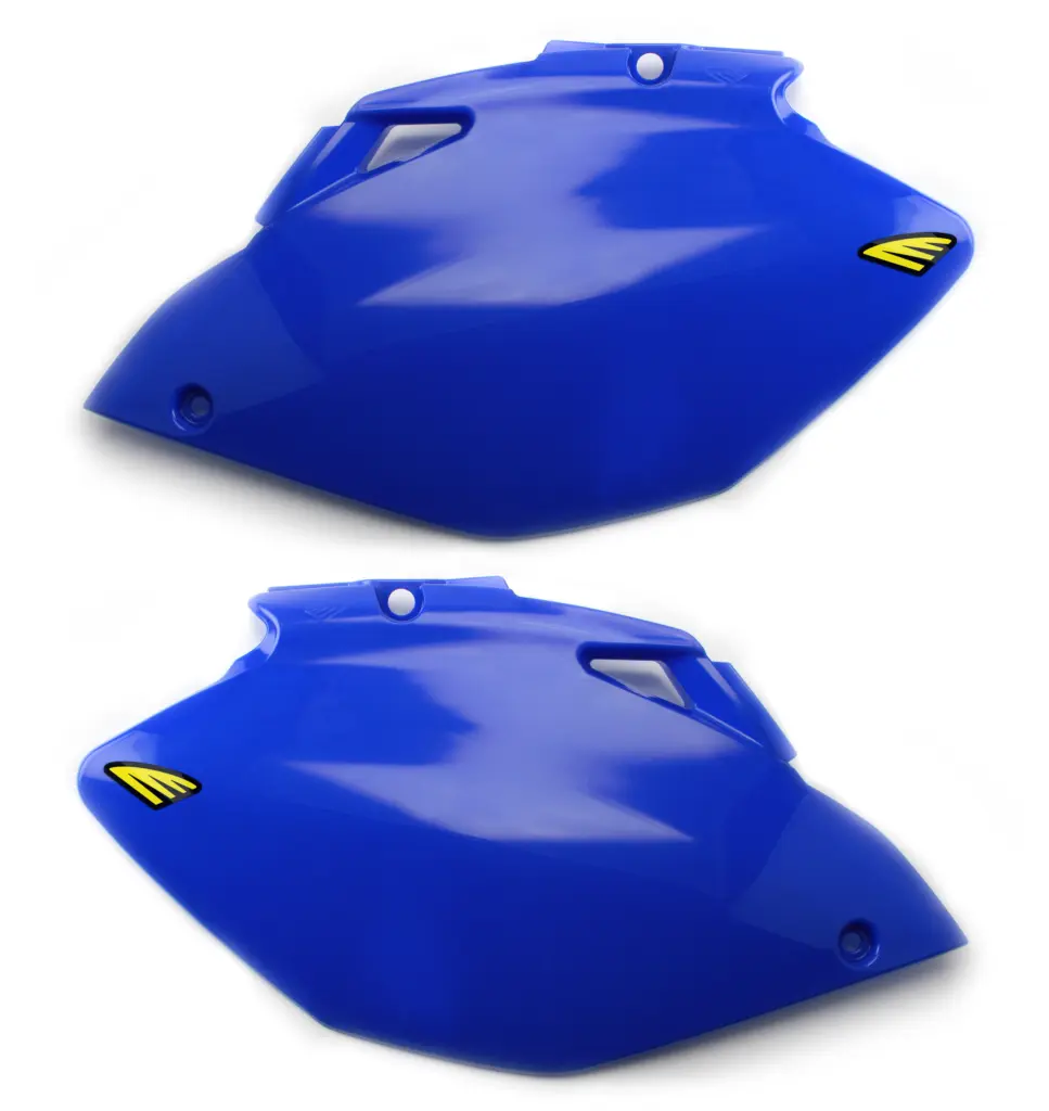 SIDE #PLATE YAM 06-9 YZ 4S BLU