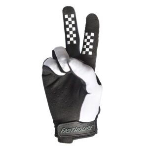Fasthouse Women's Speed Style Paradise Motocross Gloves White/Black - Image 2