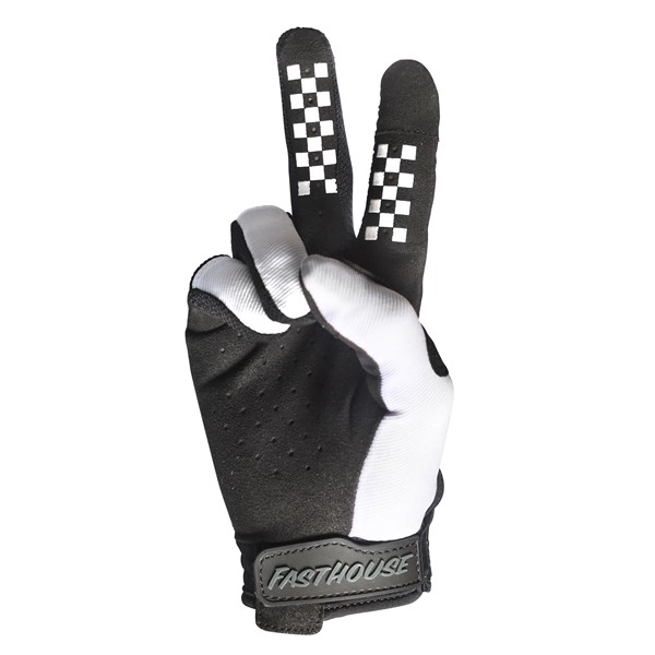 Fasthouse Women's Speed Style Paradise Motocross Gloves White/Black - Image 2