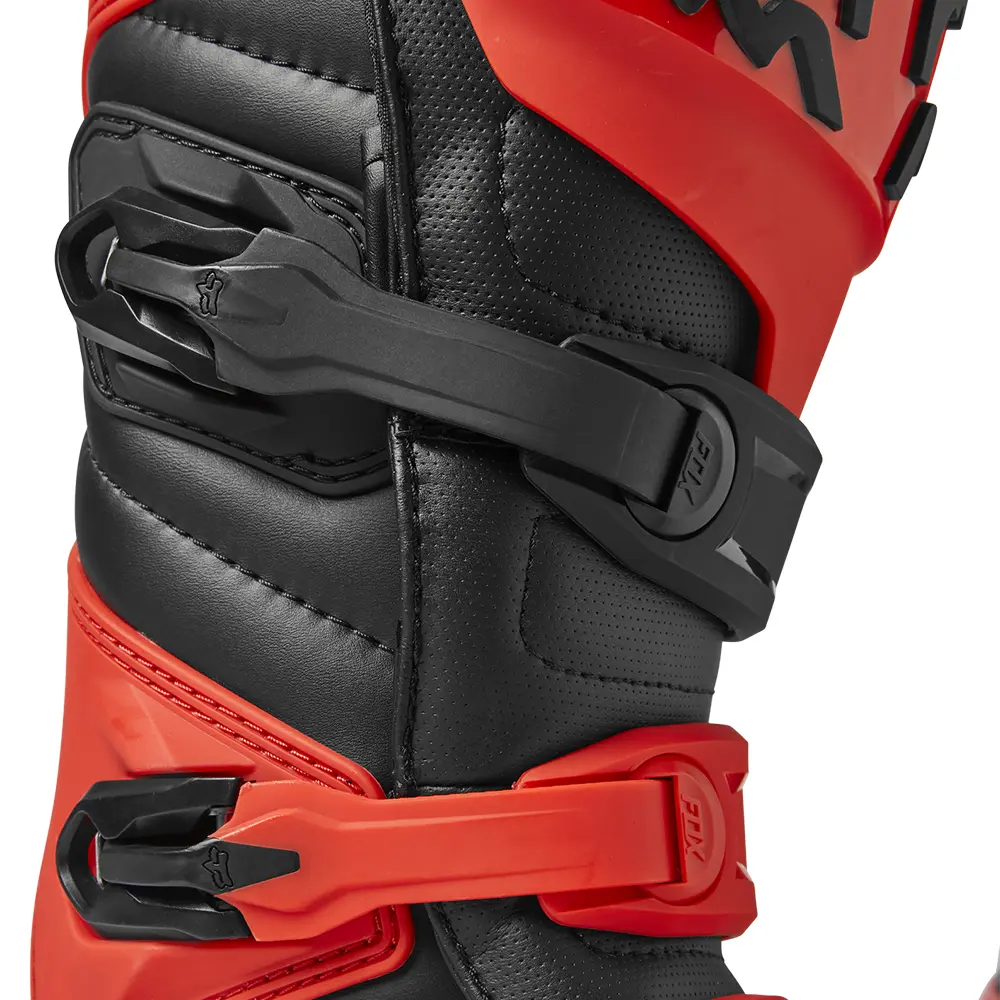 Fox Comp Motocross Boots Flo Red
