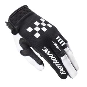 Fasthouse Women's Speed Style Paradise Motocross Gloves White/Black - Image 1
