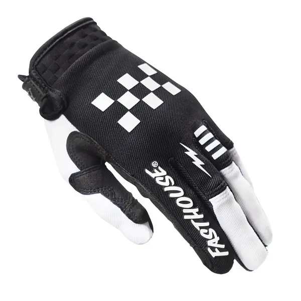 Fasthouse Women's Speed Style Paradise Motocross Gloves White/Black