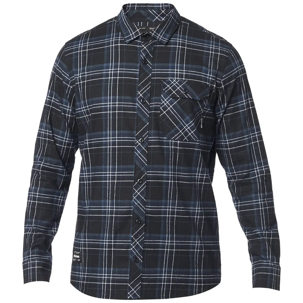 Flannel Shirt Fox Gamut Stretch Midnight