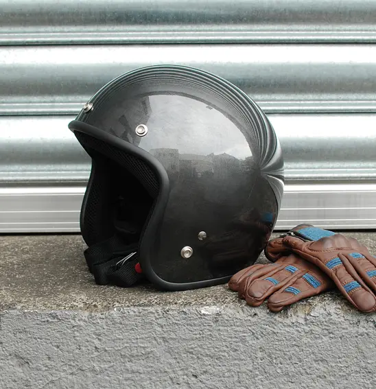 Jetpro 2 Low Rider Open Face Helmet Scratcherd Metal