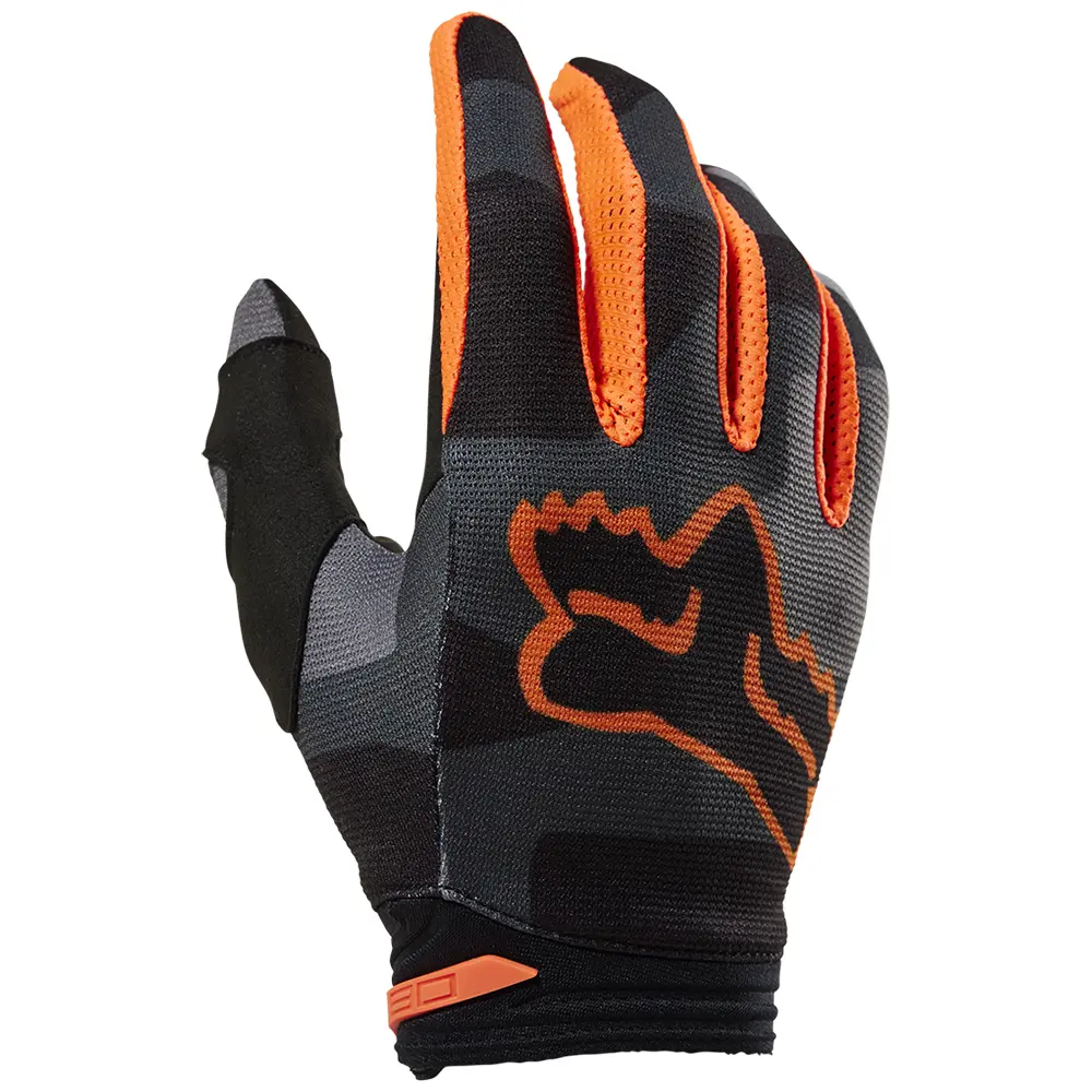 Fox 180 Bnkr Motocross Glove Grey Camo
