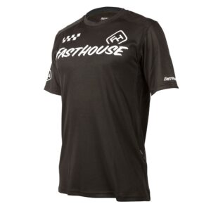 Fasthouse Alloy Block Short Sleeve Jersey Black - Image 1