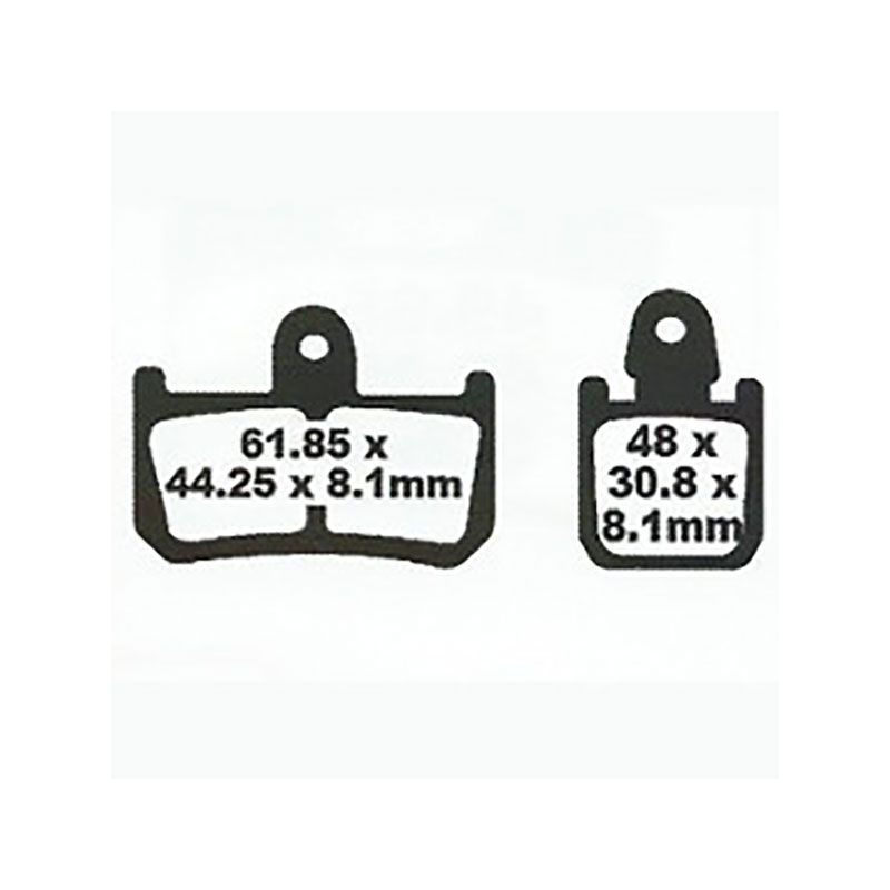 PREMIER BRAKE PADS HI-PERF SINT MT-01/ R1 07 - Image 1