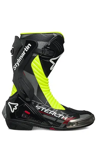 Stylmartin Stealth Evo Air Road Boots - black/fluro
