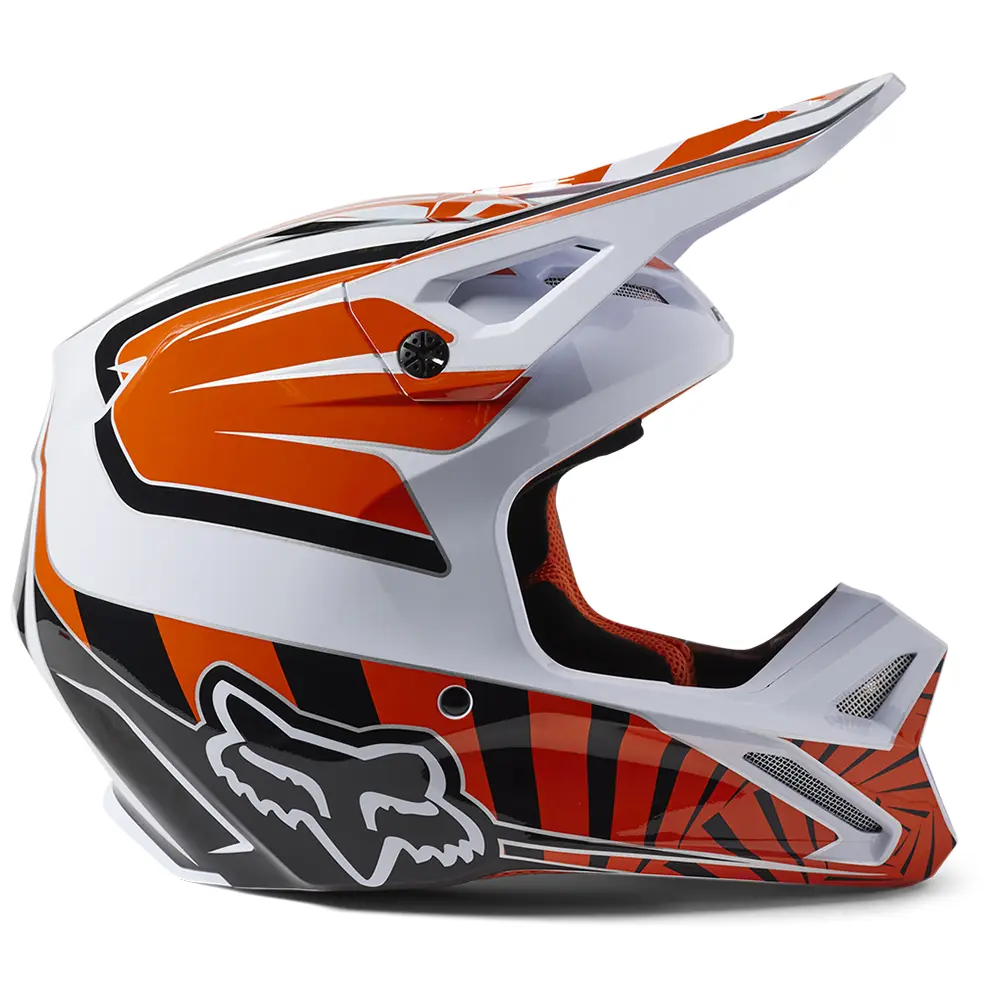Fox V1 Goat MIPS ECE Motocross Helmet Youth Orange