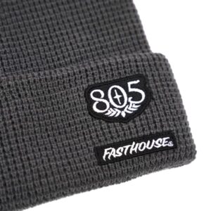 Fasthouse 805 Proper Beanie, Dark Gray - Image 2