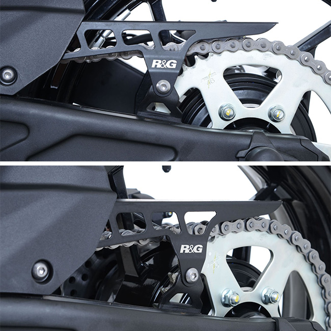Aluminium Chain Guard BLACK - Image 1
