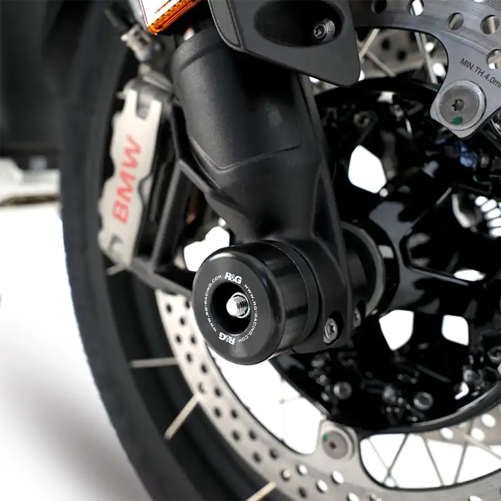 Fork Protectors for BMW R 1300 GS 23-- BMW R 1300 GS Adventure 24- Black R&G - Image 1