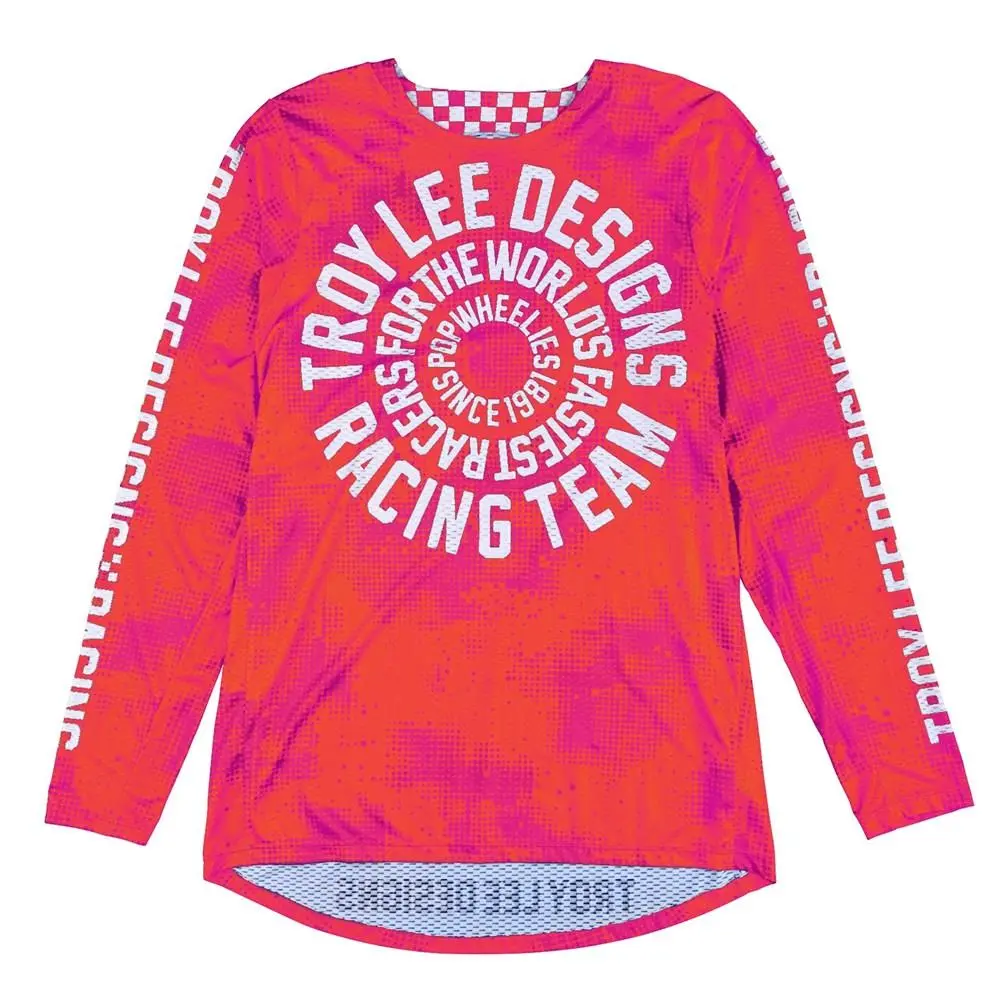Troy Lee Designs GP Pro Air Motocross Jersey Carsbad 97 Youth Orange/Pink