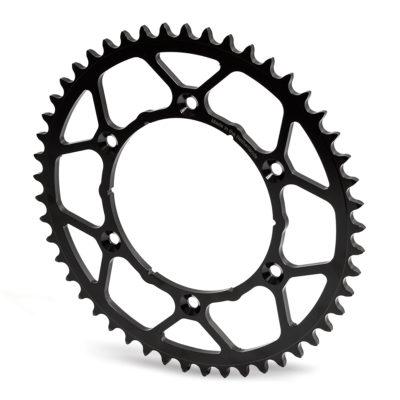 SPROCKET REAR MOTO MASTER ULTRALIGHT STEEL KAWASAKI KX65 00-20 SUZUKI RM65 03-05 47T BLACK - Image 1