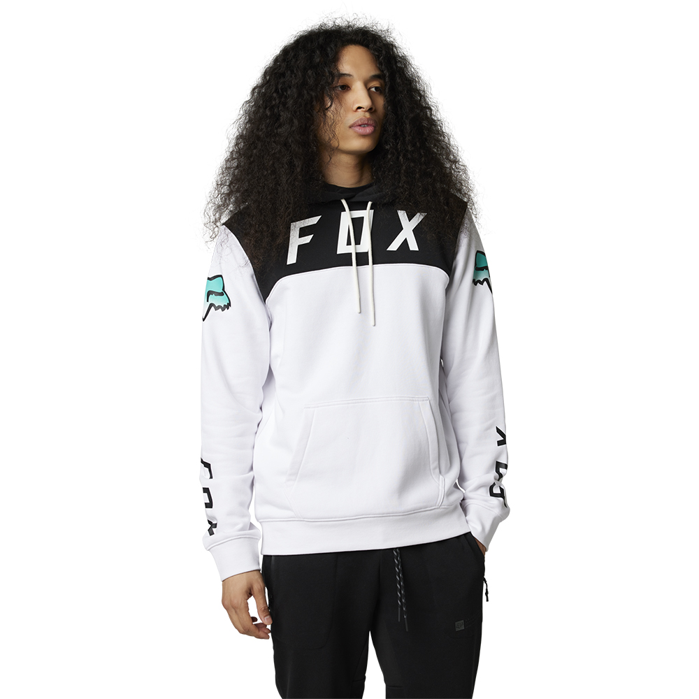 Fox FGMNT Fleece Pullover Hoodie White - Image 1