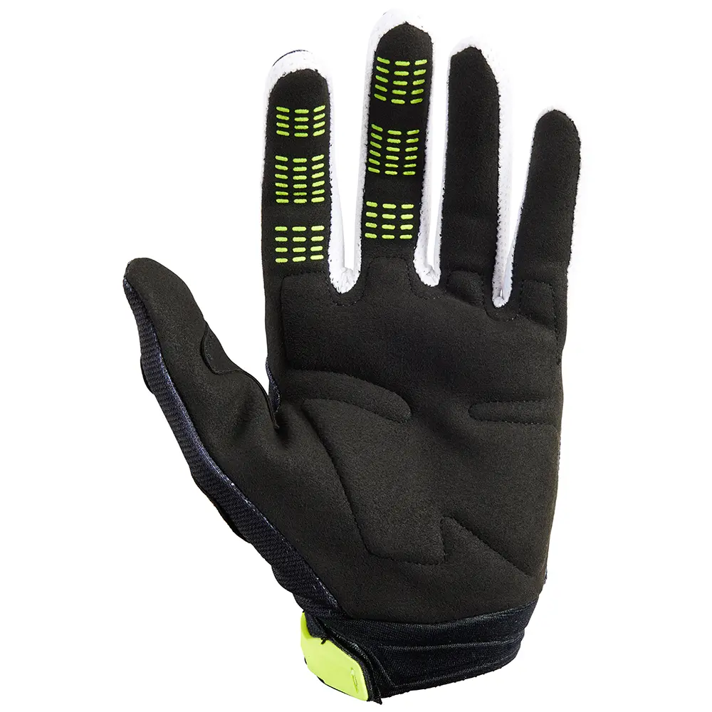 Fox 180 Morphic Motocross Gloves Black/Yellow