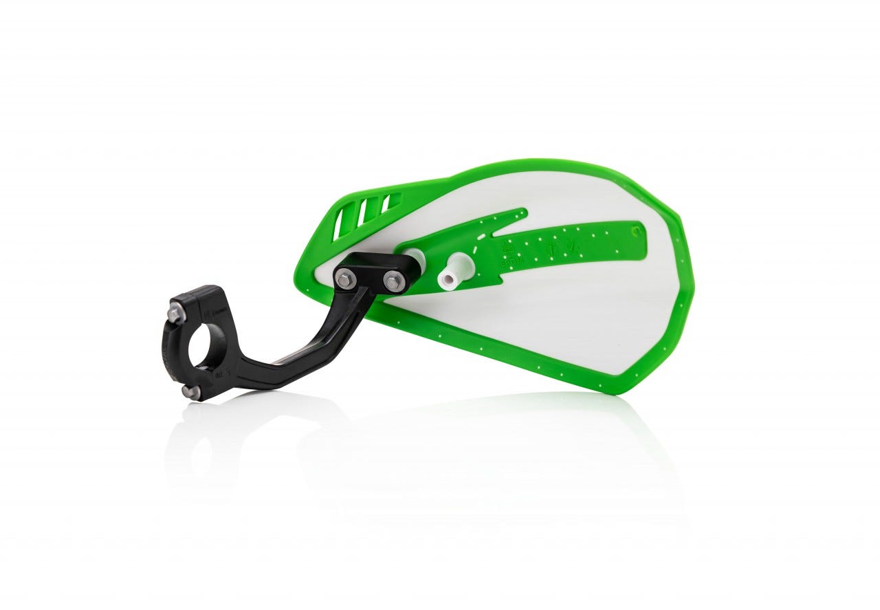 CYCLONE HANDGUARD:WHITE/GREEN - Image 2