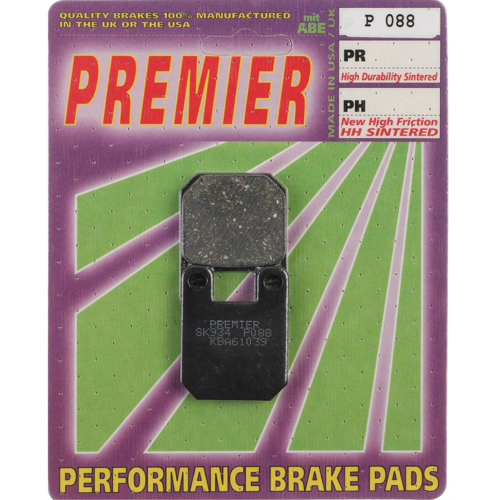 PREMIER BRAKE PADS P088 - KTM | YAM - Image 1