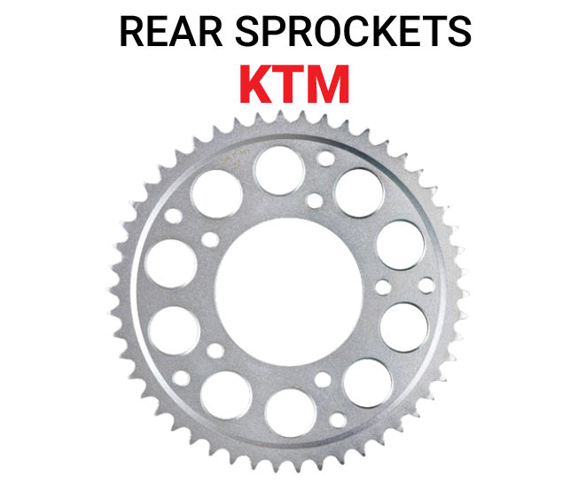 Rear Sprocket KTM Duke/RC 125/200/390 4 Bolt Holes 45 Tooth - Image 1