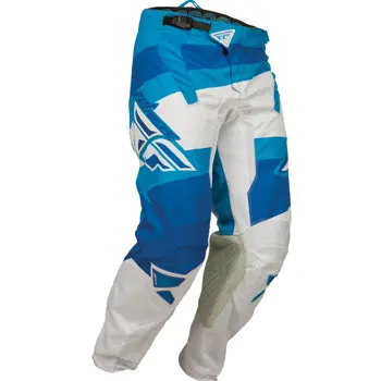 Motocross Pants Fly 2014 Kinetic "Blocks" Blue/White